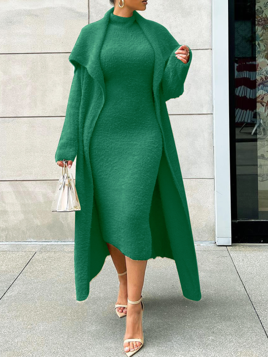 lw-plus-size-teddy-plain-bodycon-dress-set-sale-lovelywholesale