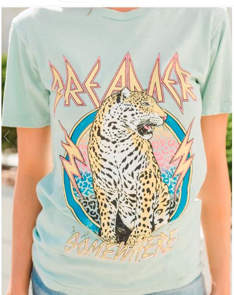 LW Round Neck Mixed Print T-shirt