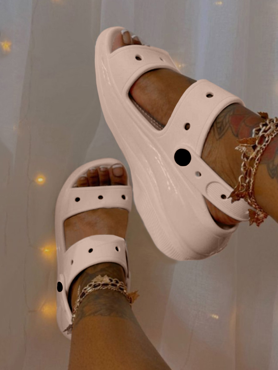 LW Round Toe Slingback Sandals