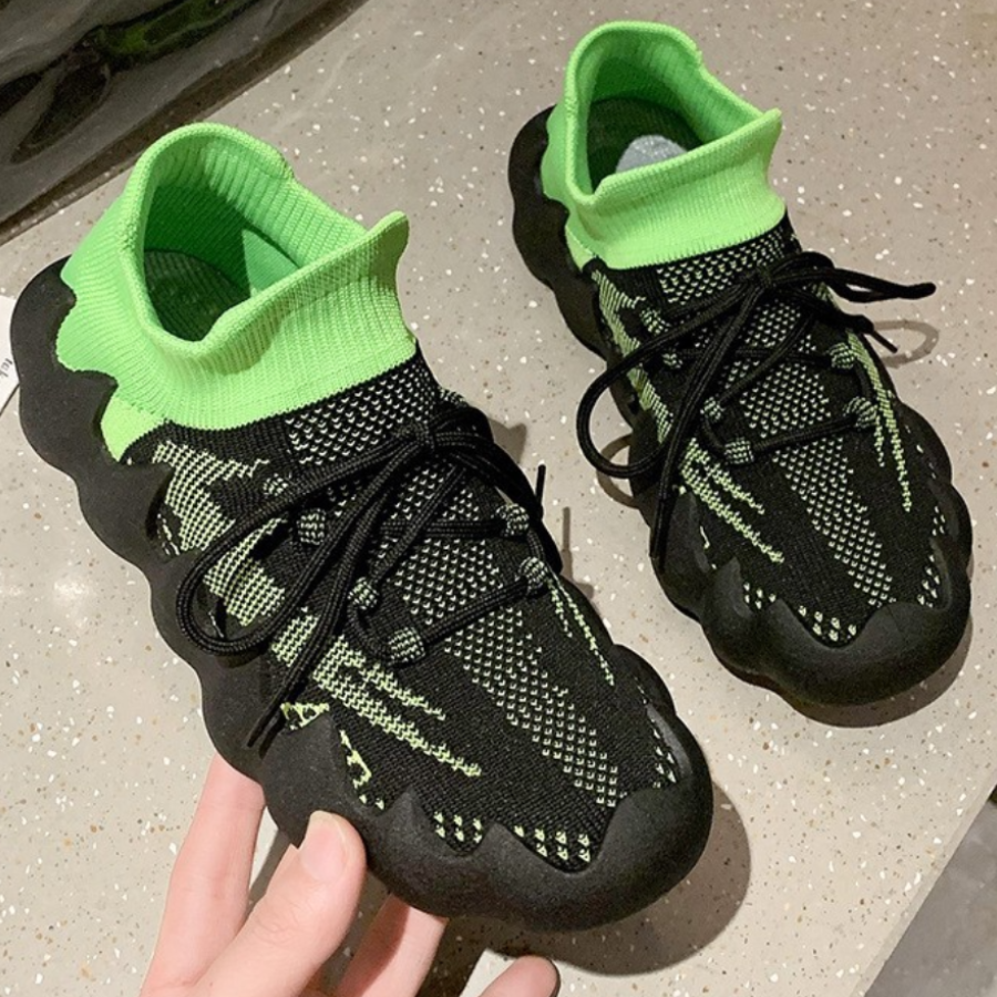 LovelyWholesale Fish Mouth Design Breathable Sneakers All Seasons Sporty Spring Summer 2024