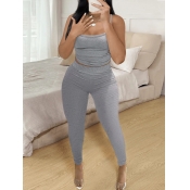 LW Cami Adjustable Strap Skinny Pants Set