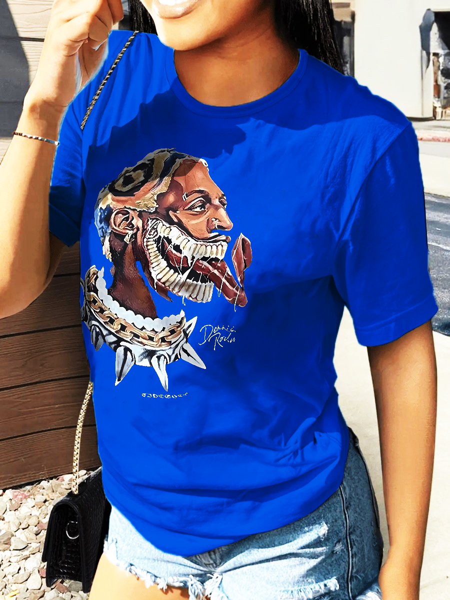 LW Figure Letter Print T-shirt