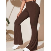 LW BASICS Plus Size High Waist Flared Pants