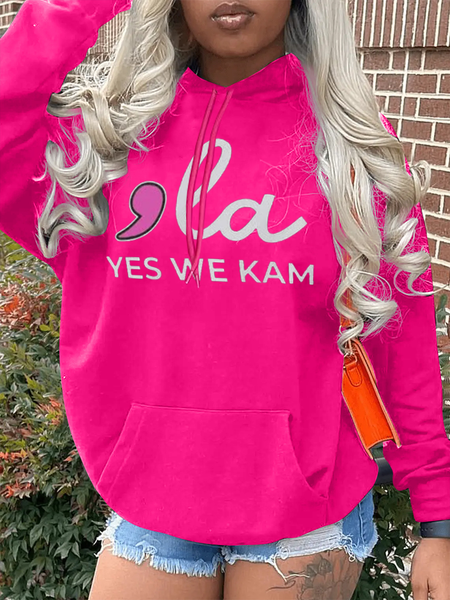 LW Pattern Letter Hoodie