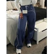 LW Plus Size Pocket Design Solid Color Pants