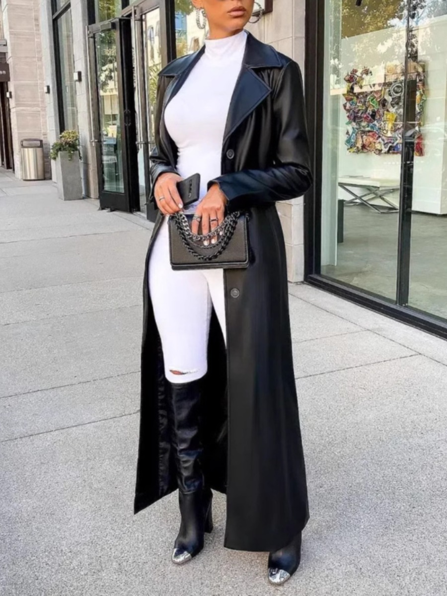 LW Solid Color Coat&Jacket