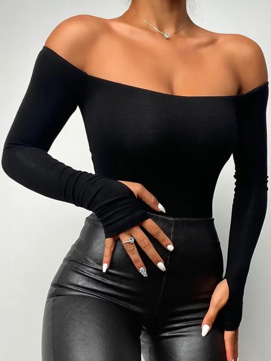 LW BASICS Solid Color T-shirt