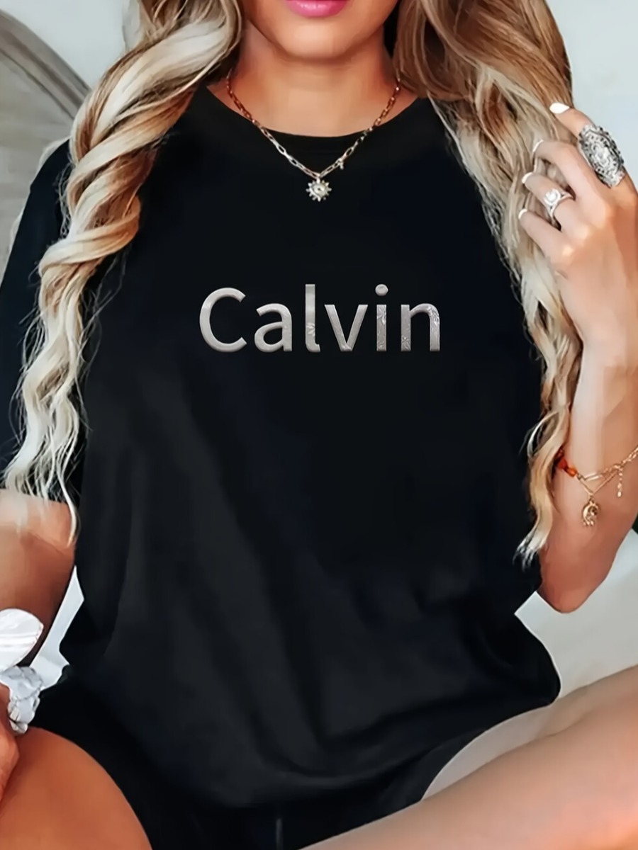 LW Pattern Letter T-shirt