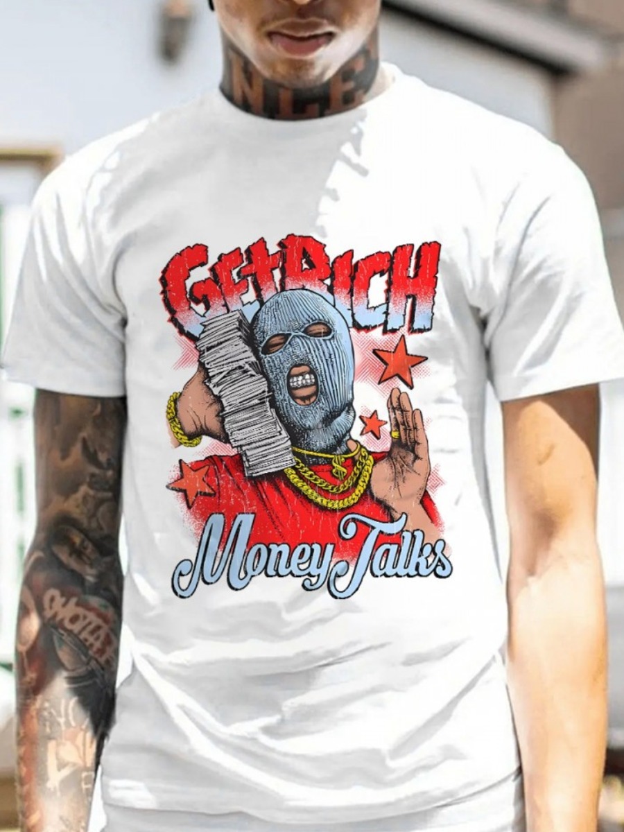 LW Men Pattern Figure T-shirt