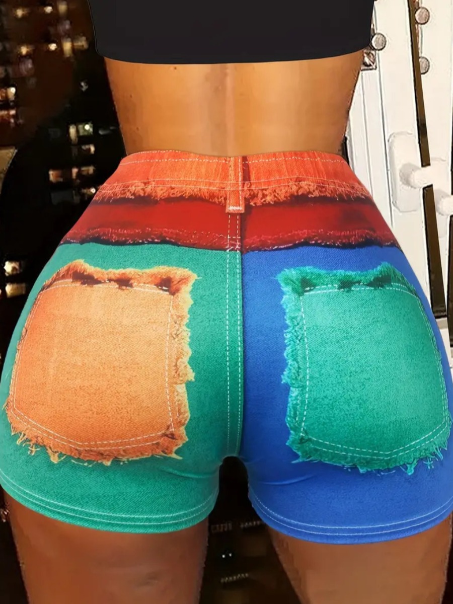 LW None Color Contrast Shorts