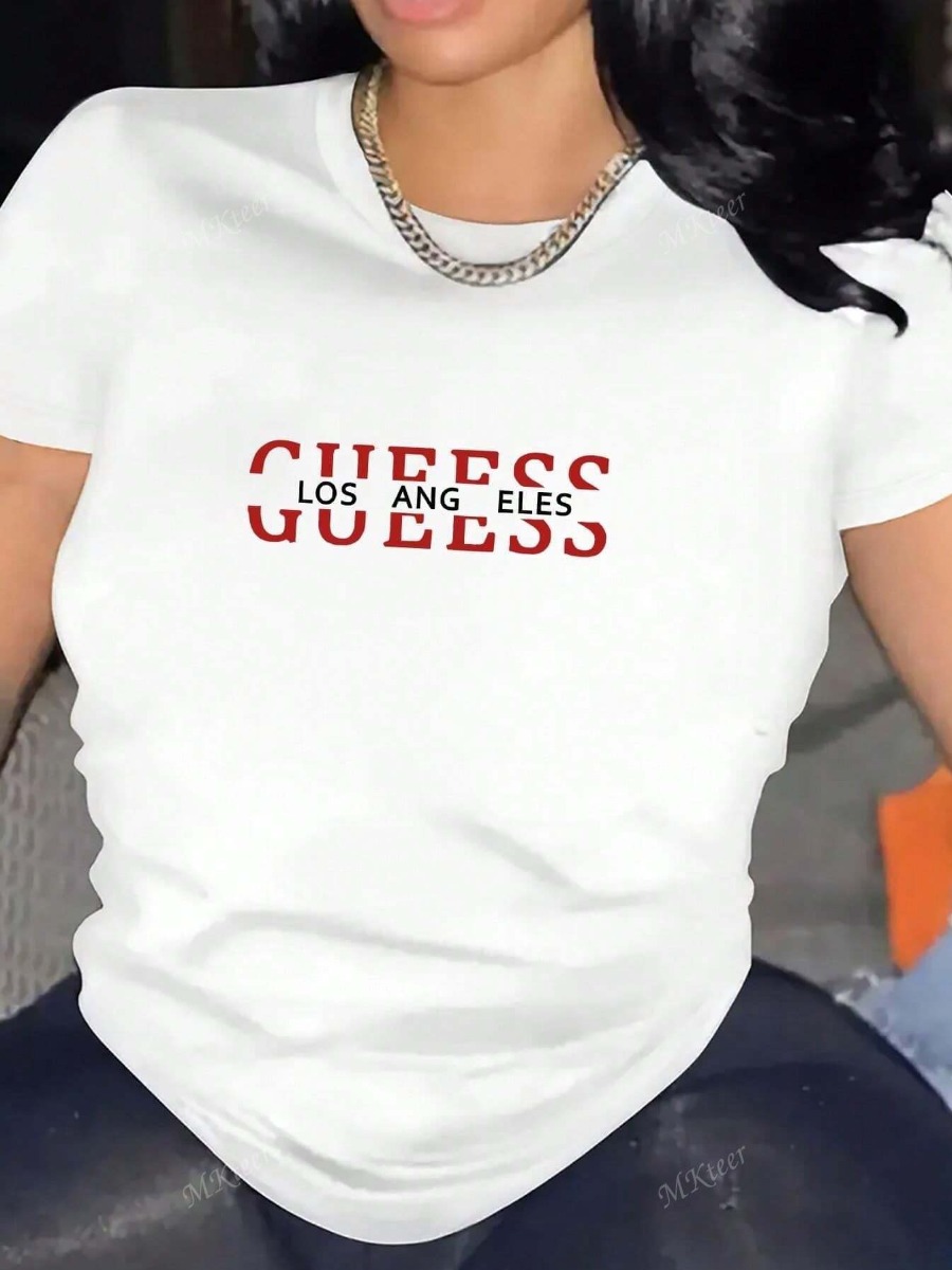 LW Pattern Letter T-shirt